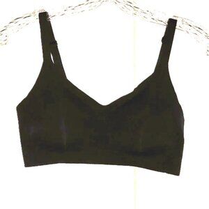 Coobie Wireless Comfort Convertible Racerback Bra Solid Black Size Medium